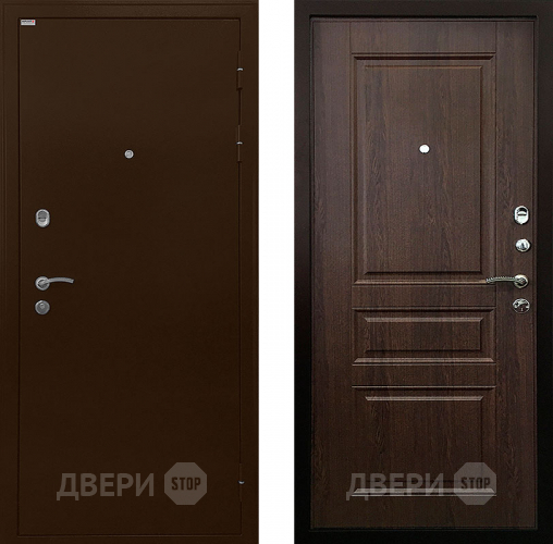 Входная металлическая Дверь Ратибор Статус Венге Капучино Винорит