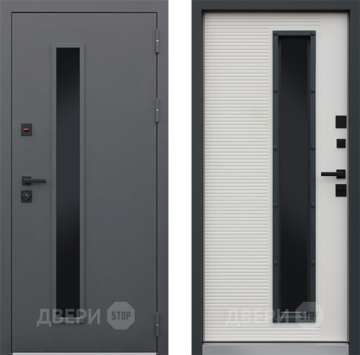 Входная металлическая Дверь АСД Trento с окном