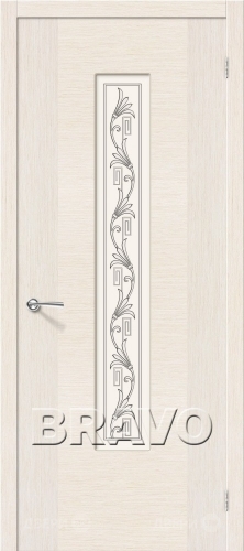 Межкомнатная дверь со стеклом Рондо (БелДуб)