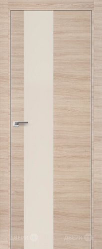Межкомнатная дверь ProfilDoors 5Z капучино кроскут (перламутровый лак)