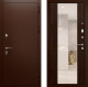Входная металлическая Входная дверь с зеркалом Райтвер Президент Венге