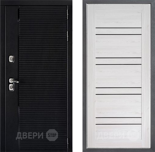 Входная металлическая Дверь Дверной континент ДК-1 ФЛ-49 Сосна белая