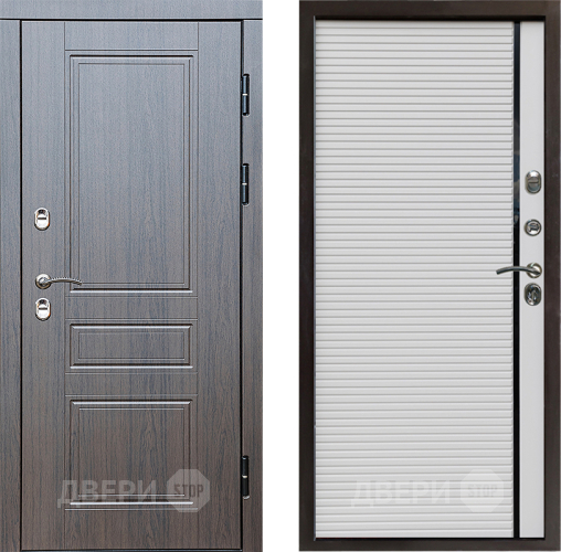 Входная металлическая Дверь Престиж TERMO с терморазрывом Классика Porte Белый