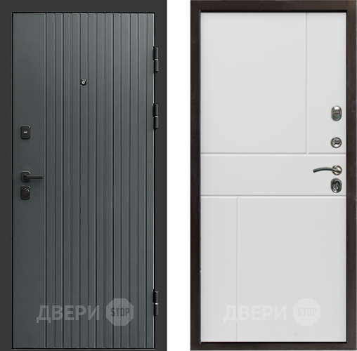 Дверь Престиж Tvist Grey Горизонт Бетон белый