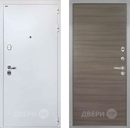 Дверь Интекрон (INTECRON) Колизей White Гладкая Дуб тоскано поперечный