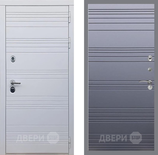 Входная металлическая Дверь Рекс (REX) 14 Силк Сноу Line Силк титан