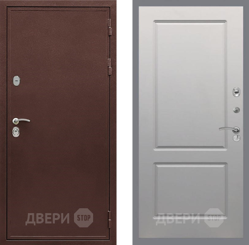 Входная металлическая Дверь Рекс (REX) 5А FL-117 Грей софт