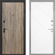 Входная металлическая Дверь Интекрон (INTECRON) Профит Black Дуб Турин Лучи-М Софт милк