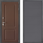 Дверь Дверной континент ДК-3/729 ФЛ-649 Графит софт 860х2050 мм