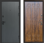 Дверь Престиж Tvist Grey Спарта Дуб 860х2050 мм