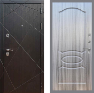 Дверь Рекс (REX) 13 Венге FL-128 Сандал грей